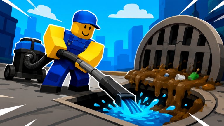 Drain Simulator key art