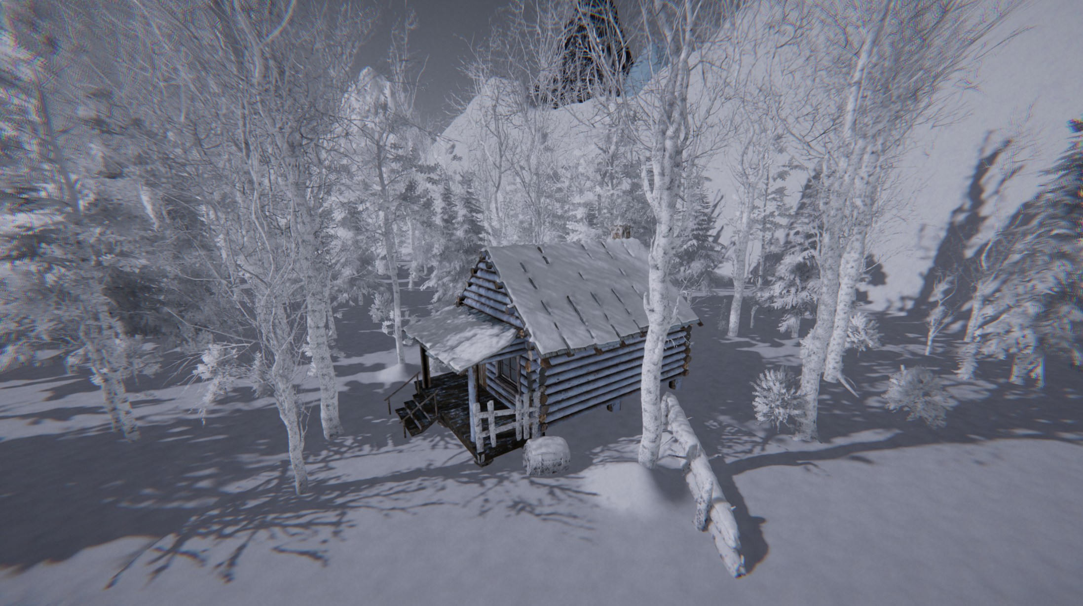 Environment without snow